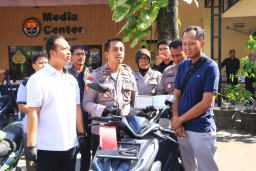 Polres Ngawi Tuai Apresiasi, Motor Curian Dikembalikan Gratis ke Pemilik