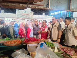Jelang Ramadhan, Satgas Pangan Polda Jatim Sidak Pasar di Surabaya