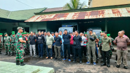 Kodim Tabanan Siagakan Personel Antisipasi Kunjungan Kerja Wakil Presiden RI di Wilayah Tabanan 