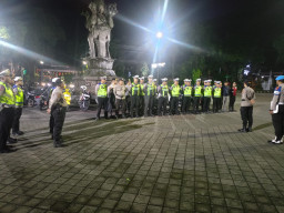 Polsek Denpasar Barat Pengamanan Event “Run in Love” HUT Kota Denpasar ke-238