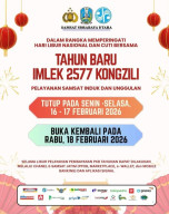 Samsat Surabaya Utara Tutup Sementara Saat Libur Nasional dan Cuti Bersama Imlek 2577 Kongzili