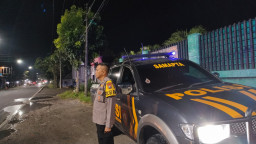 Patroli Sahur Polsek Kwanyar Jaga Kamtibmas Ramadan 1447 H, Antisipasi 3C hingga Perang Sarung