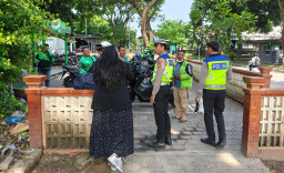 Polres Bandara Ngurah Rai Sambangi Driver Ojek, Ajak Jaga Ketertiban dan Kamtibmas