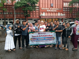 Redaksi Beritaviralnews.id Tebar Kebaikan Ramadan, Dirut Umar Hayat: Semoga Jadi Agenda Tahunan Penuh Berkah