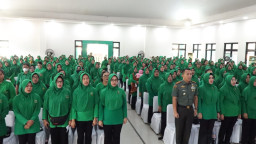 Dandim 0506/Tgr Pimpin Pertemuan Gabungan Persit KCK Cabang XX Kodim 0506.