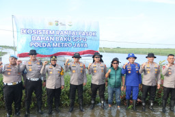 Dukung Program Ketahanan Pangan, Kapolda Metro Jaya Cek Tambak Udang di Muara Gembong*