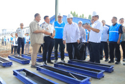 Tepat Satu Tahun Jawara Beton, Menteri Imipas Tinjau Pembinaan Produktif Warga Binaan di Lapas Kelas I Tangerang