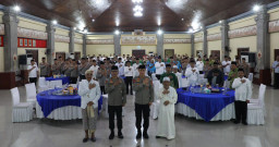 Polda Bali Gelar Buka Puasa Bersama dengan Kyai, Ulama Hingga Serikat Pekerja