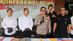 Sebulan Ungkap 32 Kasus, Polresta Denpasar Sita 3,5 Kg Ganja hingga 1,4 Kg Kokain, 37 Pengedar Diamankan