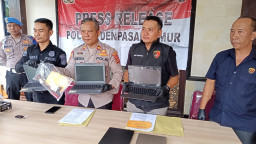 Bobol Dua SD di Kesiman, Pelaku Pencurian Dibekuk Unit Reskrim Polsek Denpasar Timur