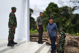 Dandim Gianyar Turun Langsung Awasi Pembangunan KDKMP Beng, Dorong Ekonomi Kerakyatan