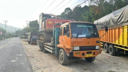 Diduga untuk Tambang Emas Ilegal, Polda Sumut Amankan 2 Ekskavator di Madina.