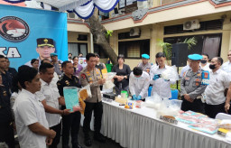 Polda Bali Musnahkan BB Narkoba Bernilai Capai 23,5 Miliar Rupiah