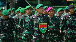 KODAM XXI/RADIN INTEN GELAR APEL SIAGA I ANTISIPASI PERKEMBANGAN SITUASI KONFLIK TIMUR TENGAH.