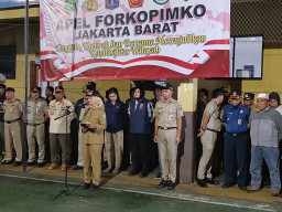 Apel Forkopimko Jakarta Barat, Wujud Sinergi Ciptakan Wilayah Aman di Bulan Ramadhan.