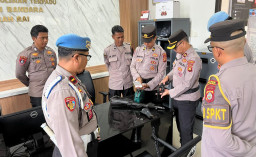 Cegah Penyalahgunaan Senpi, Polres Bandara Ngurah Rai Laksanakan Pengecekan