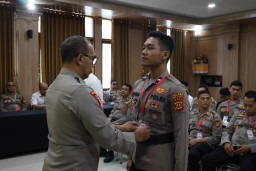 Polres Bandara Ngurah Rai Gelar Latihan Pra Operasi Ketupat Agung 2026