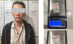 Polres Pelabuhan Tanjung Priok Ungkap Kasus Peredaran Narkotika di Sunter Agung Tanjung Priok, Dua Pelaku Diamankan.