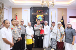 Polda Bali Terima Audiensi Panitia Nasional Nyepi, Siap Amankan Puncak Dharmasanti 2026