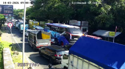 Polda Bali Bergerak Cepat Urai Antrean 10 Kilometer di Gilimanuk Saat Puncak Arus Mudik