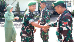 Dandim 1616/Gianyar Pimpin Korps Raport, Tegaskan Soliditas Keluarga Besar Kodim