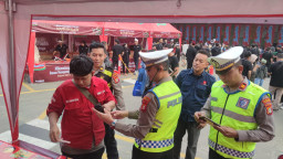 Pastikan Mudik Aman, Polres Metro Tangerang Kota Screening Sopir dan Pemudik di Batuceper