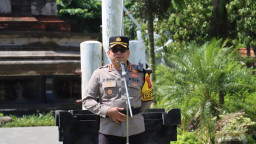 Pengamanan Pengerupukan dan Pawai Ogoh-Ogoh, Polresta Denpasar dan Jajaran libatkan ribuan Personel 