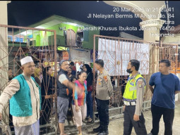 Patroli Gabungan Malam Takbir di Pelabuhan Tanjung Priok Berjalan Aman dan Kondusif.