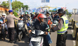 Polres Jembrana Intensifkan Pemeriksaan di Pintu Masuk Bali dalam Operasi Ketupat 2026