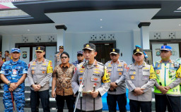 Antisipasi Arus Balik Lebaran, Polres Bandara Ngurah Rai Perketat Pengamanan Terminal Domestik