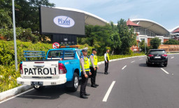 Amankan Arus Balik Lebaran, Polres Bandara Ngurah Rai dan Avsec Intensifkan Patroli R4