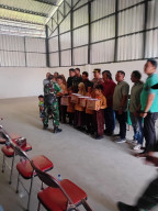 Bhakti Sosial Pangdam V/Brawijaya, Ratusan Siswa di Nganjuk Terima Seragam dan Sepatu Gratis
