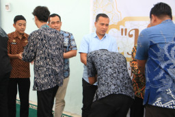 Momentum Jumat Penuh Berkah, Lapas I Madiun Rangkaikan Halal Bihalal dengan Jumrah Jum’at Menjemput Rahmat