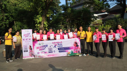 Polresta Denpasar Gencarkan Sosialisasi Kemala Run 2026 di Lapangan Lumintang