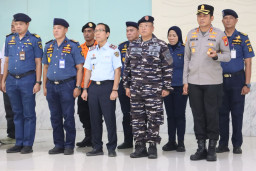 Kapolres Tanjung Priok Hadiri Penutupan Posko Angkutan Laut Lebaran 2026, Mudik Aman Keluarga Bahagia.