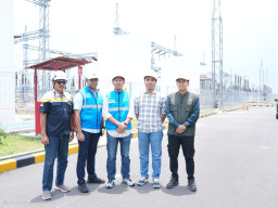 Idulfitri 1447 H, General Manager PLN UIP JBTB Tinjau Pembangunan GI 150 kV Bungah