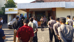Kapolsek Dentim Pimpin Apel Jam Pimpinan, Evaluasi Pelaksanaan Tugas dan Disiplin Personel