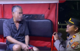 Detik-Detik Penyelamatan Pria di Jembatan Cisadane, Aksi Bunuh Diri Digagalkan Petugas