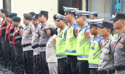 Apel Pagi Polres Bandara Ngurah Rai, Tekankan Disiplin dan Loyalitas dalam Bertugas