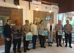 Kapolsek Dentim Hadiri Rapat Bersama Polda Bali dan Konsulat Australia Jelang ANZAC Day