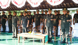 Penutupan Dikmabaif TNI AD 2026, Dandim Tabanan Beri Motivasi dan Ucapan Selamat kepada Prajurit Lulusan 
