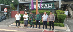 Ratusan Umat Ikuti Perayaan Paskah di GPIB Maranatha, Polsek Dentim Lakukan Pengamanan Optimal