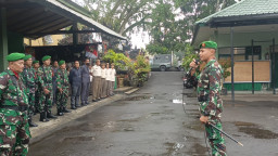 Dandim Tabanan Berikan Arahan Tegas Disiplin Randis, Jaga Kesehatan, dan Dukung Program KDMP