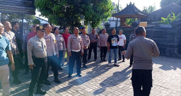 Simulasi Tanggap Bencana di Polsek Dentim Kesiapsiagaan Personel Diuji Sejak Situasi Normal Hingga Terjadi Gempa