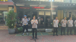 Polsek Tambora Gelar Apel Pengamanan Paskah 2026, Pastikan Ibadah Berjalan Aman dan Kondusif.