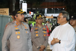 Polres Metro Jakarta Barat Pastikan Perayaan Paskah Aman dan Khidmat di 33 Gereja