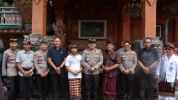 Sambang Kapolresta Denpasar dengan Tokoh Adat Padangsambian, Perkuat Keharmonisan dan Kamtibmas