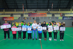 Tim PIPAS Korwil Madiun Sabet Juara 1 dan Pemain Terbaik Tenis Meja pada Pekan Olahraga HUT PIPAS ke-22