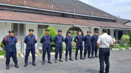Pimpin Serah Terima Regu Jaga, Kalapas Sampaikan Tingkatkan Kewaspadaan, Jangan Biarkan Pelanggaran Terjadi