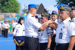 Penguatan Pengawasan Internal, Lapas I Madiun Ikuti Pengukuhan Satopspatnal di Lingkungan Kanwil Ditjenpas Jatim